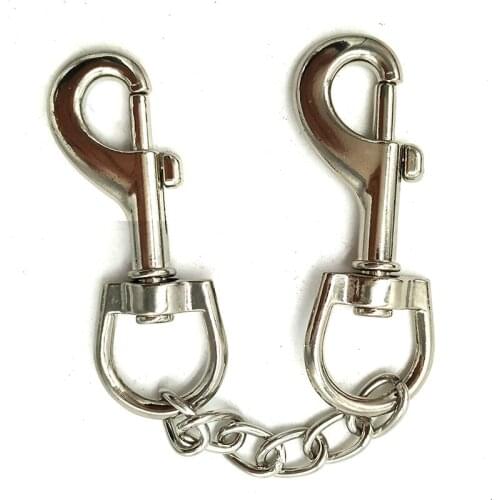 Hip Hop Rock Pants Chain Personality Wallet Belt Chain Waist Chain Metal Keychains Buckle Punk Keychain 15cm-60cm