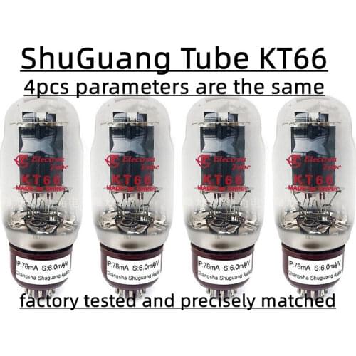 KT66 (12AT7 ECC81 12AT7-T) Shuguang tube factory matching/parameters are the same/genuine free shipping