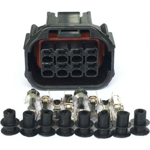 8 Hole Waterproof Connector Car LED Headlight Speaker Plug 6189-7423 For Honda Civic Odyssey XRV VEZEL