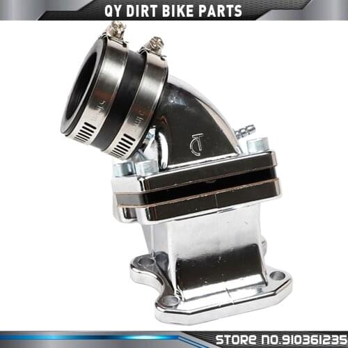 High Performance Dio AF18 AF28 AF27 49cc 50cc Racing Intake Manifold Inlet Pipe for CX ZX SE50 SK50 SA50 Elite 2T Scooter