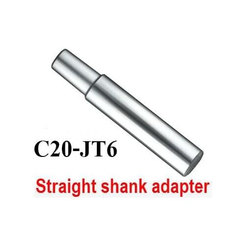 1PCS Drill Sleeve C20-JT6 straight Shank Adapter Drill Chuck Arbor Drilling Lathe Machine Capacity