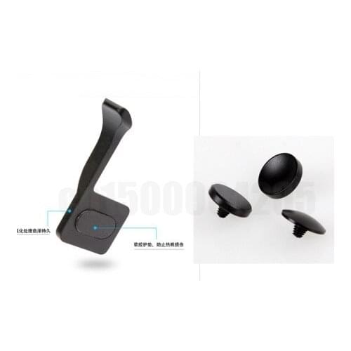 4in1 Black Shutter Release button + GRIP THUMBS thumb button Finger buckle F Fuji X-PRO1 X-E2 X-A1 X100 X100S x10 x20 X-M1 X-A1