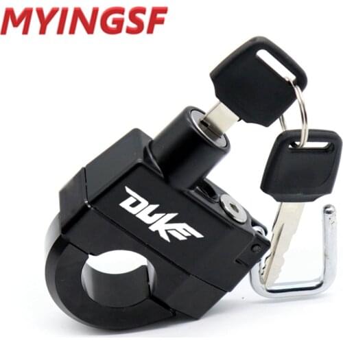 Motorcycle Accessories Anti-theft Helmet Lock Security For DUKE 125 200 250 390 DUKE390 DUKE125 DUKE200
