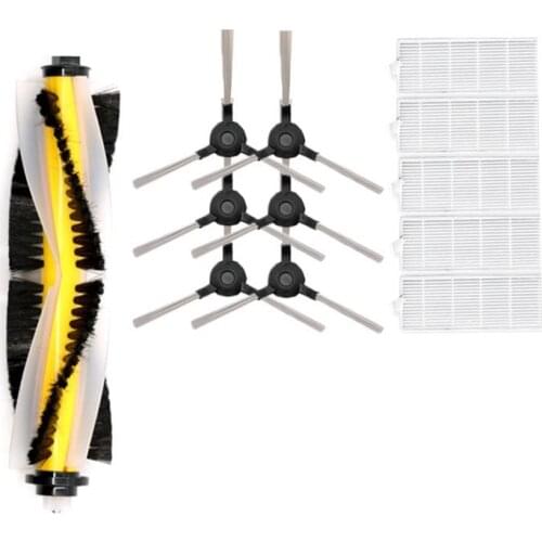 Robot Vacuum Cleaner Filter Brush Main Brush for alfavise v8s pro Robotic Vacuum Cleaner Parts Accessories