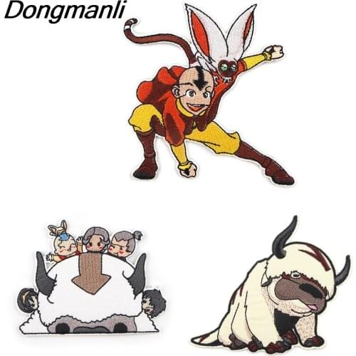 BG072 Magic Story Patches for Clothing Iron on Embroidered Sew Applique Cool Patch Fabric Badge DIY Apparel Accessories 1 pcs