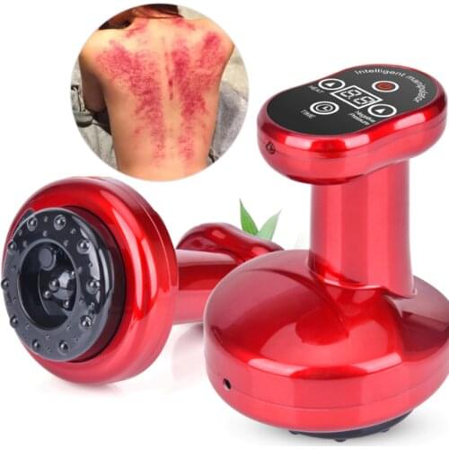 Electric Cupping Massager Body Guasha Massager Suction Scraping Massage Anti Cellulite Detoxification Apparatus Magnetic Therapy