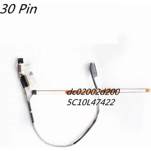 LCD Cable lvds Screen display Cable lvds Flex Cable For Lenovo YOGA 710 710-15 710-14IKB dc02002d200 5C10L47422
