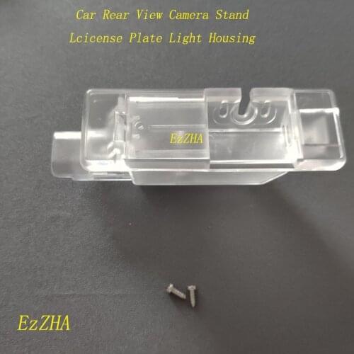 EzZHA Car Rear View Camera Bracket Plate Housing Mount for Peugeot 1007 2008 208 301 307 308 406 407 408 508 607 806 807 RCZ