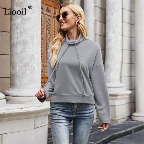 Теплые водолазки Liooil China At AliExpress