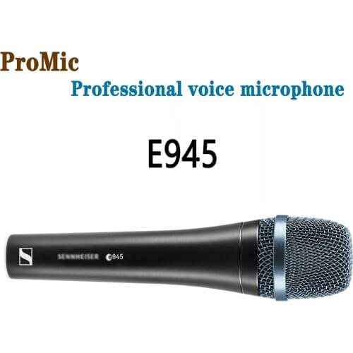 Sennheisertype E945 Grade A Quality wired dynamic cardioid professional vocal microphone, e945 MIC For Live Vocals Stage