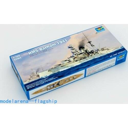 Trumpeter 05798 1/700 HMS Barham 1941 Plastic Model Building Kit