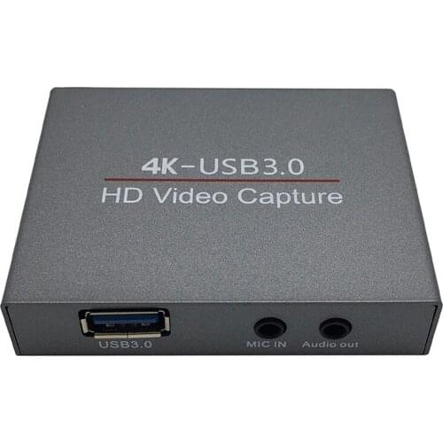HDMI Capture Card o Video Recording Plate Live Streaming USB 3.0 1080P OBS Grabber for PS4 Switch Game DVD Camera