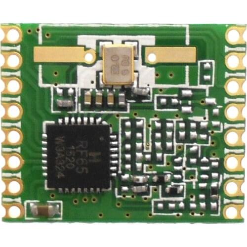 RFM65 315/433/868/915Mhz wireless receiver module RFM65 wireless RF receiver 1G wireless highly integrated RF receiver module