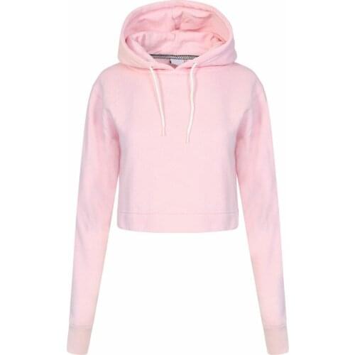 S-3XL PLUS SIZdrop shipping customzied factory Women Fashion Hoodie Sweatshirt Jumper Crop Top Coat Sport Pullover Tops