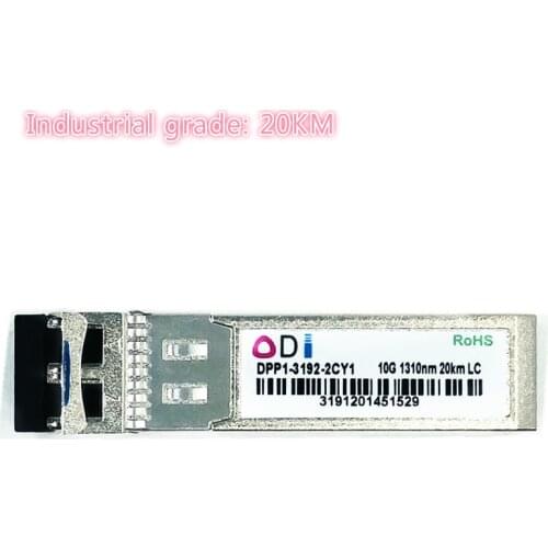SFP 10G LC 20KM dual fiber 1310nm sfp+ 20KM cisco compatible Industrial grade SFP+ Transceiver Industrial grade -40-85 Celsius