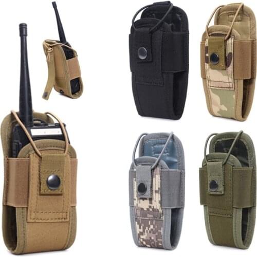 Tactical Sports Molle Radio Walkie Talkie Holder Bag Magazine Mag Pouch Pocket 1000D Nylon Outdoor Pouch MK