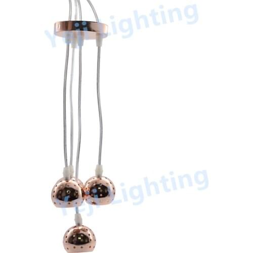 High quality G4 multi lamp holders lamp shade cord set ceiling rose ceiling canopy for Modern pendant light Lighting accessories