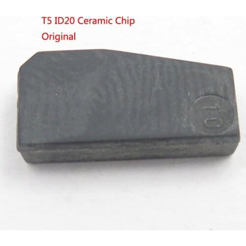 20PCS/LOTS free shipping Chip T5 (ID20) Ceramic glass for Car Key Locksmith Tool ID T5 Transponder Chip