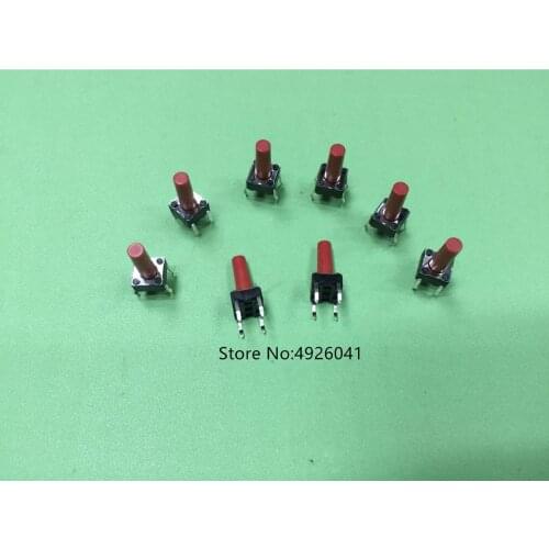 50PCS Tact switch SKHHDUA010 vertical button switch 6*6*13 induction cooker switch import
