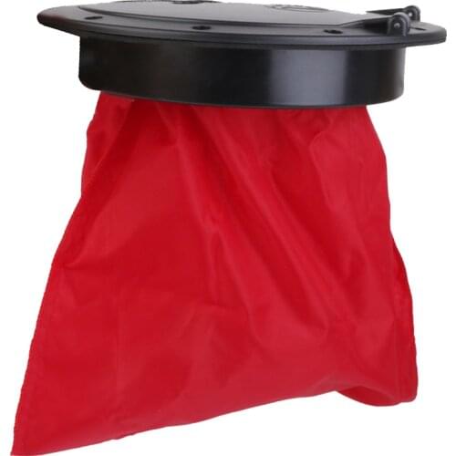 8" Balck Circular Non Slip Inspection Hatch Lid Cover with Waterproof Bag for Marine Boat, Kayak Fishing - Easy to Install