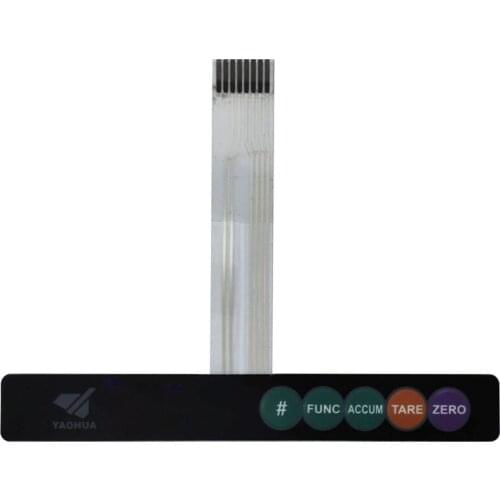 English Version Keyboard Film For XK3190-A12+E Weighing Monitor