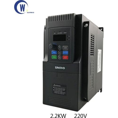 VFD engraving machine spindle inverter single in three out 220v1.5kw cw80-2s-2.2gc spindle controller VFD inverter
