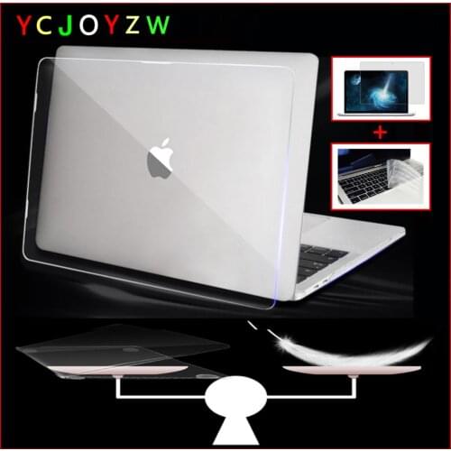 Laptop Case For MacBook Air Pro Retina 11 12 13.3 15.4 16 inch 2020 New Air Pro M1 A2337 A2338 A1932 A2179 A2251 Touch Bar ID