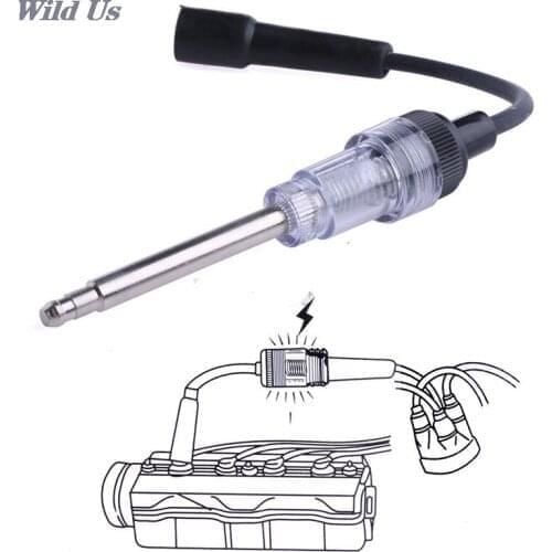 Black Spark Plug Ignition System Coil Engine In Line Auto Diagnostic Tester Ignition Test Tool