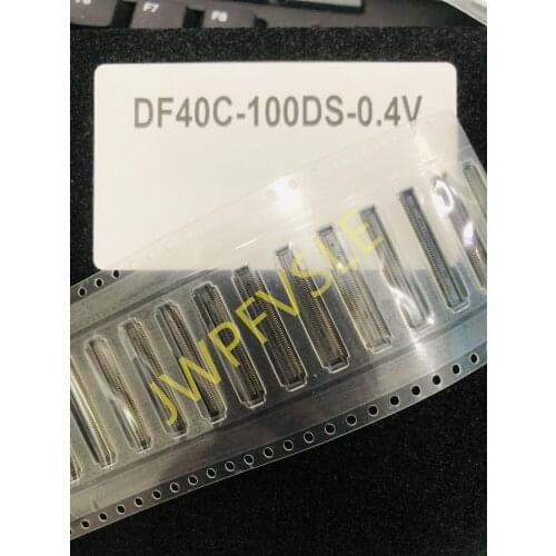 DF40C-100DS-0.4V DF40C-100DP-0.4V 100 Position Connector Receptacle, Center Strip Contacts Surface Mount Gold