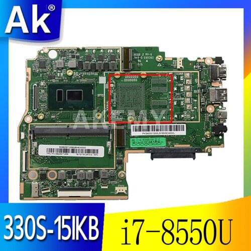 For IdeaPad 330S-15IKB Laptop motherboard 330S-KBL-MB-V04 REV:SVT P/N 431204219040 with i7-8550U RAM 4GB Motherboard 100% test