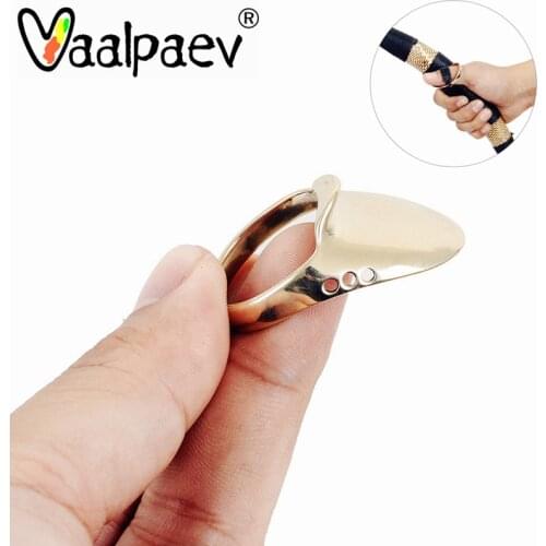 Brass Knuckles Bow Arrow Accessories Outdoor Game Sports Metal Archer Pull Finger Trigger Ring Hand Protection Tools Adult Toys