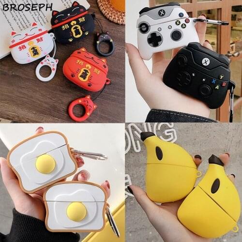 3D Cute Cartoon Earphone Case For AirPods Pro 3 Soft Silicone Protective Heaphone Cover Shell For Air Pods Pro 3 Portable Cases