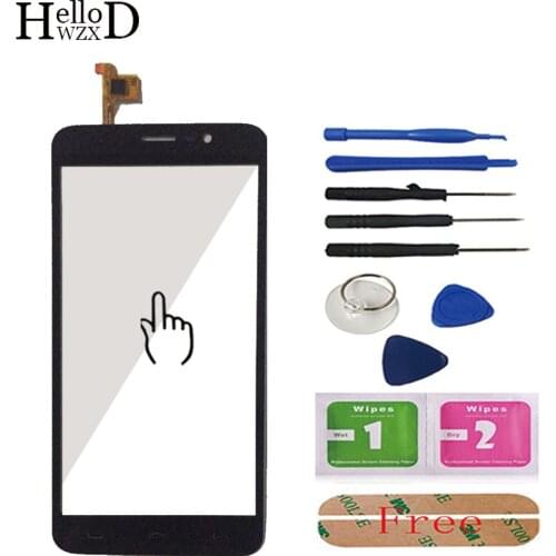 Mobile Touch Screen For Homtom HT27 HT 27 Touch Screen TouchScreen Front Glass Digitizer Panel Lens Sensor Tools Adhesive