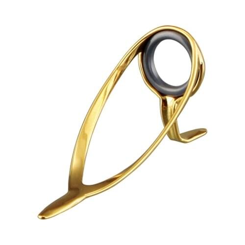 Model LC Low Rider Guide CARP rod guides , 2 legs guides, Silver Color