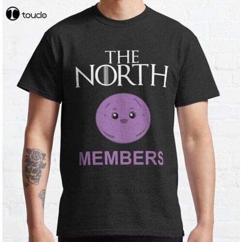New The North Members - Black Classic T-Shirt Cotton Men Tee Shirt