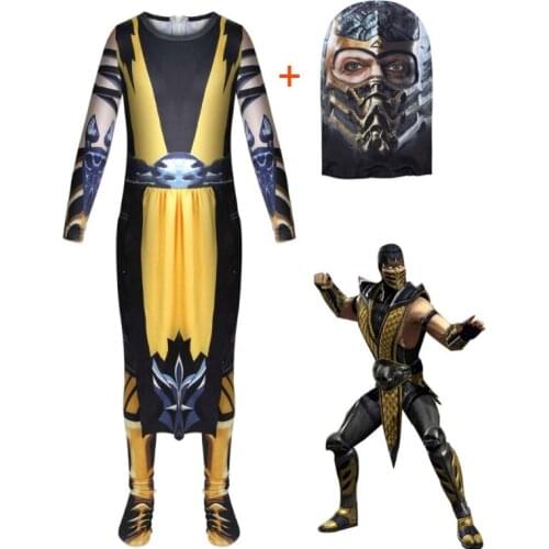New product Halloween Live-action Scorpions Revenge Childrens One Piece Cosplay Leotard Costume
