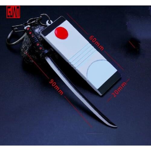 Ghost Killing Blade Peripheral Pendant Stove Door Charcoal Zhilang Early Generation And Second Generation Mini Animation Metal