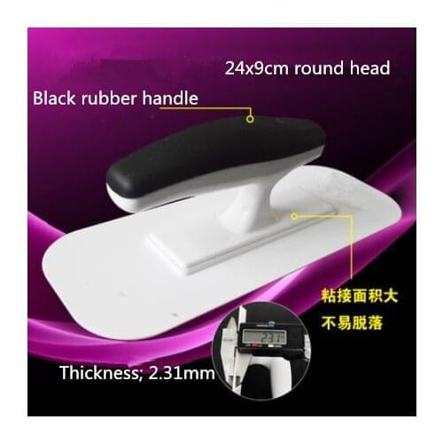 1pc Round head Plastic plaster trowel wall paint trowel plastic trowel construction tool 24*9cm