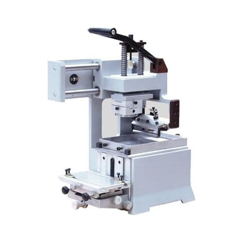 Manual Pad Printing Machine Equipment Company Logo Printer Machinery Oil Stamping Printer Design Die Board Pad Head
