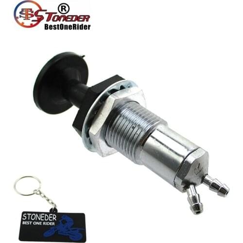 STONEDER High Quality Aftermarket Fuel Primer Plunger Pump Replaces Snowmobile ATV For Polaris Honda Yamaha Kawasaki Skidoo 1/8"
