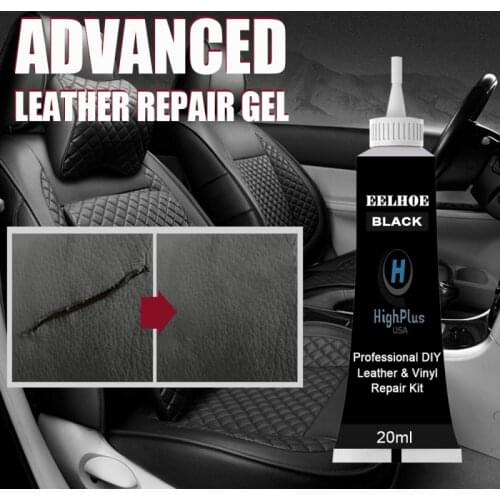 1PC 20ml Leather Repair Gel Car Home Wash&Maintenance Leather Complementary Color Repair Paste Leather Cleaner White/black Hot