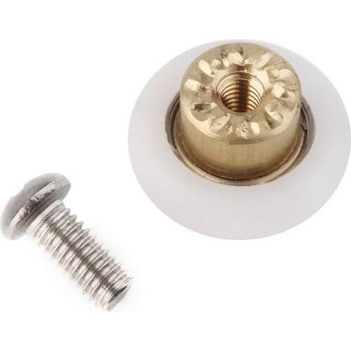 1 PCS Professional Replacement Shower Door Rollers /Runners/Wheels 19mm Wheel Diameter Replacement Part