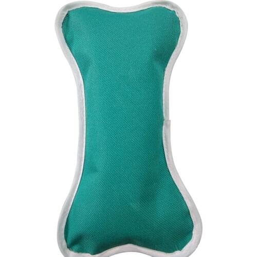 1pc Bite Resistant Dog Squeaky Toy Bone Shape Oxford Cloth Chewable Dog Teeth Cleaning Toy Dog Bite Toy Pet Supplies