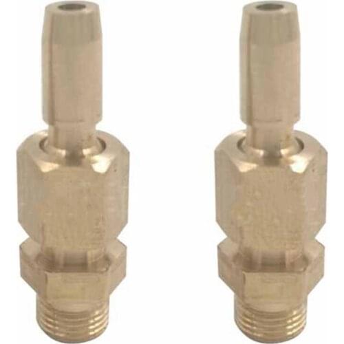 10Pcs 1/8 Inch DN6 Brass Gushing Spray Water Fountain Nozzles Universal Water Curtain Nozzle Landscape Garden Fountain Garden Po