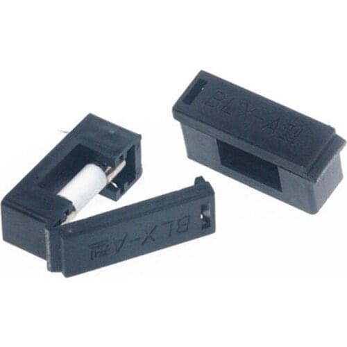 10pcs 5*20 With Cover Fuseholders BLX-A type Fuse Holder For 5*20 Fuse Mount BLX-A Type FUSE HOLDER 5MM X 20MM 15A/125V