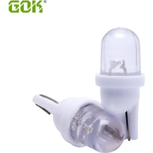 10pcs t10 1led Car W5w Bulbs 2825 194 901 W5W T10 Led Wedge Light Color Clearance Light Parking Light Indicator Reading Lamp