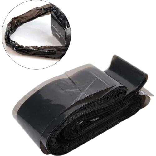 100Pcs Pack Disposable Tattoo Machine Clip Cord Hook Sleeve Bags Black / Blue Plastic Hygiene Bags Tattoo Accessories Supplies