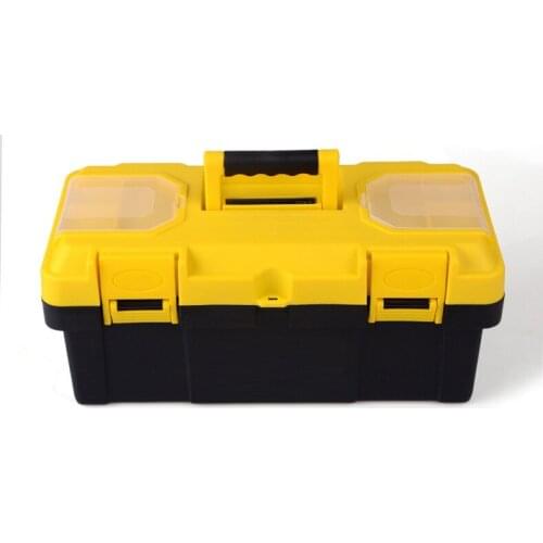 14" portable toolbox hardware, electrician, car repair case, home storage box, tire repair tools