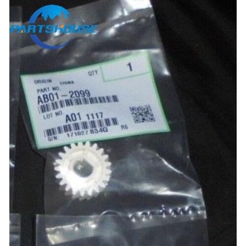 2Pcs Fuser Gear ON-OFF Pressure roller AB01-2099 for Ricoh MPC3003 C3503 C4503 C5503 C6003 MPC2003 Lower roller of white gear