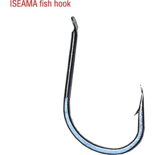 500pcs/Lot Iseama Izumejina Fishing Hook Carbon Steel Tenacity Barbed Hook #3#4#5#6#7#8#9#10#11#12 for Crap Lake Japen Fishing